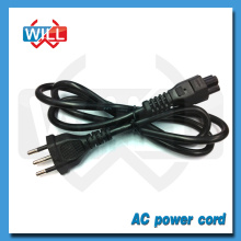 3 prong 10a/250v 2 pin brazil power cord with plug